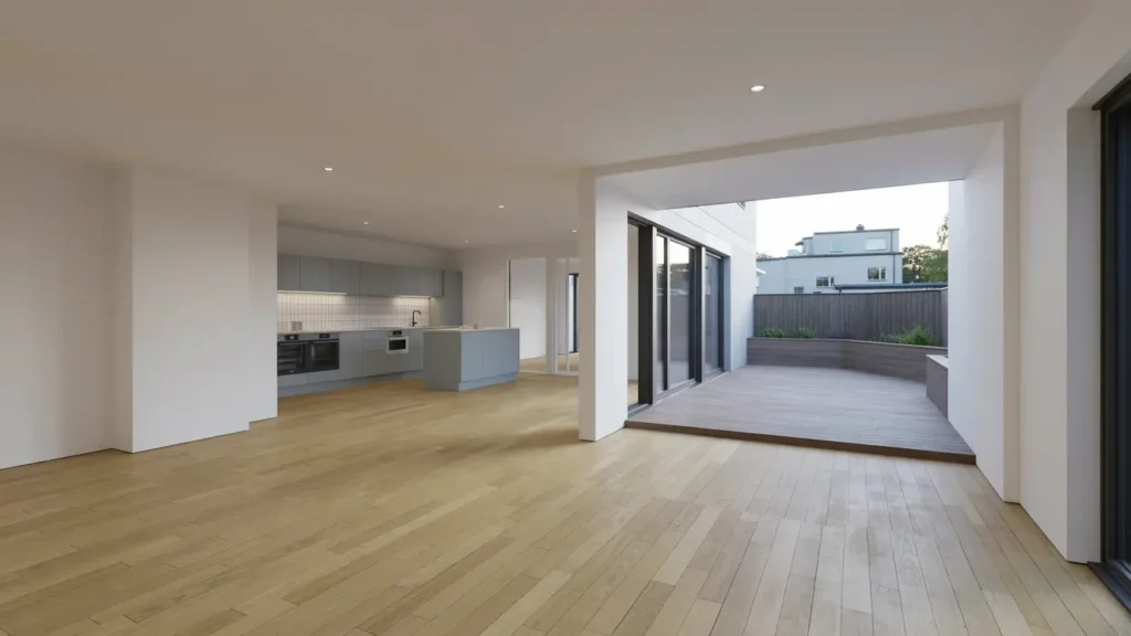 totalrenovering av l genhet och uteplats i rissne